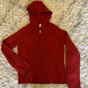Zip up hooded sweater